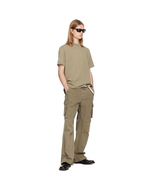 Our Legacy Natural Khaki Mount Cargo Pants for men