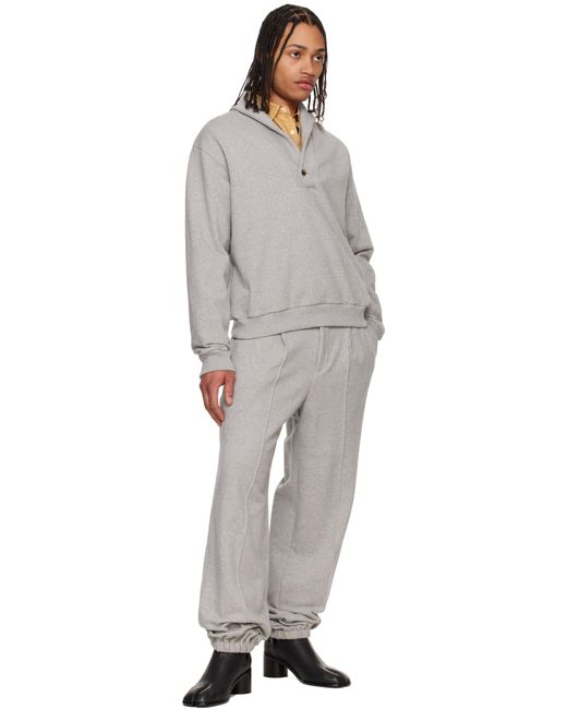 SOSHIOTSUKI Center Crease Sweatpants in White for Men | Lyst UK