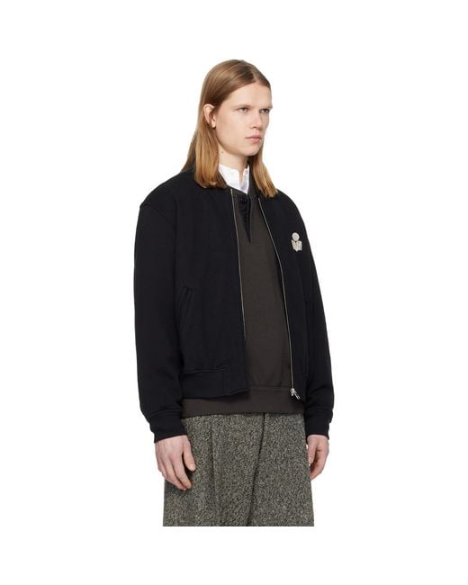 Isabel Marant Black Marty Sweatshirt for men