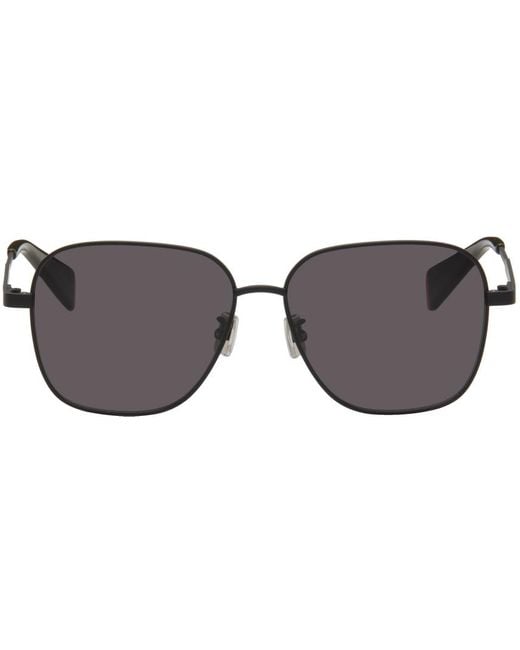 KENZO Black Aviator Sunglasses for men