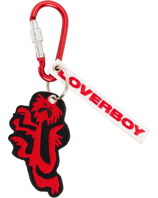 Charles Jeffrey Red Character Keychain for men