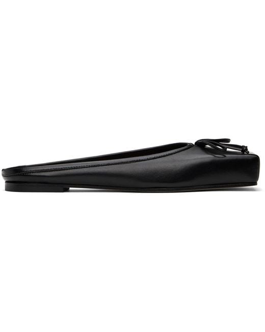 Jacquemus Black Flat Dancer Luxury Sandals For