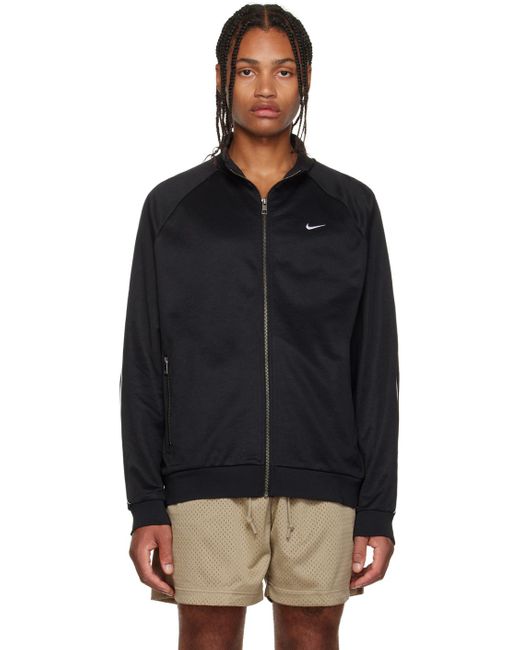 Nike Black Authentics Track Jacket for men