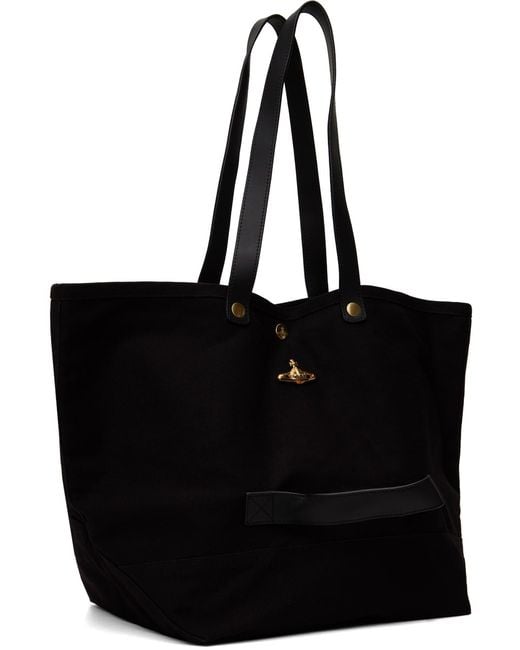 バッグ Vivienne Westwood MAN tote bag canvas Vivienne Westwood Utility Shopper Tote in Black for Men | Lyst Canada