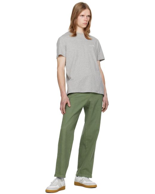 Pantalon vincent vert A.P.C. pour homme en coloris Green