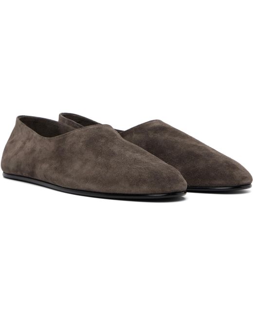 Fear Of God Black Taupe Ballerino Loafers for men