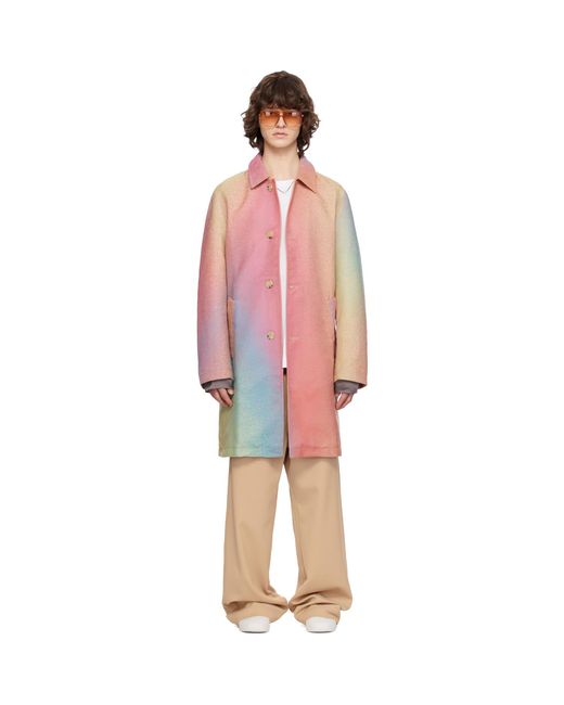 Sanderlak Multicolor Maharam Edition Coat for men