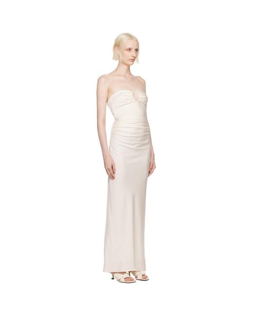 Bec & Bridge Black Off- Emilia Strapless Dress
