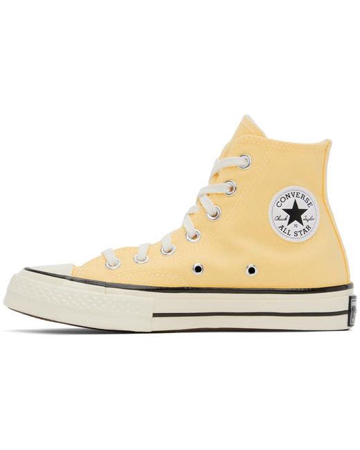 Converse Black Yellow Chuck 70 Seasonal Color Sneakers