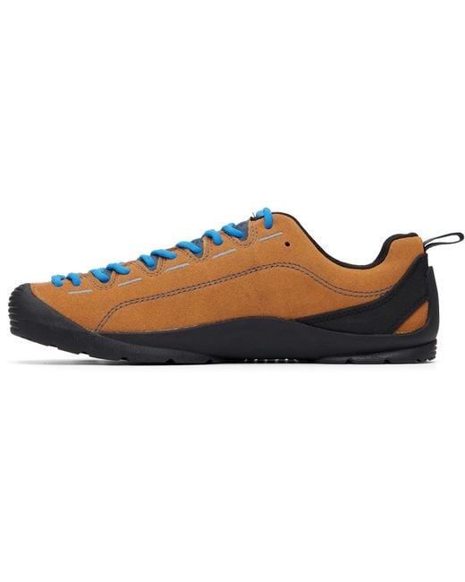 Keen Black Tan Jasper Suede Sneakers for men