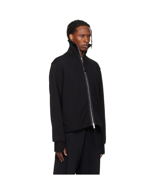 Thom Krom Black Sj 707 Sweatshirt for men