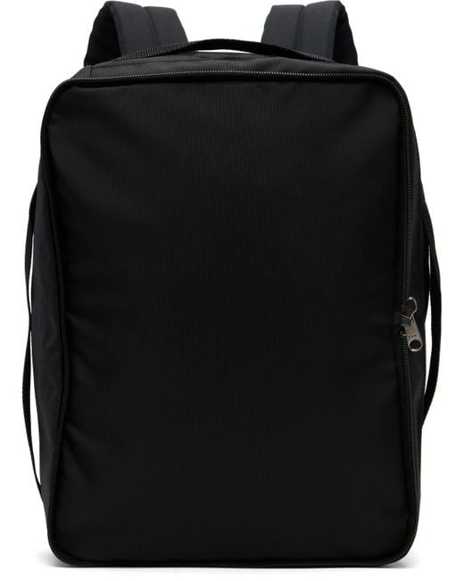 Comme des Garçons Black Nylon Taffeta Backpack for men
