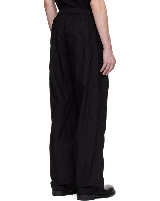 Julius Black Flight Buggy Cargo Pants for men