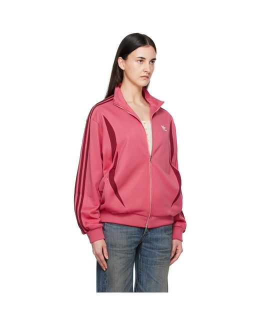 Wales Bonner Red Adidas Originals Edition Track Jacket