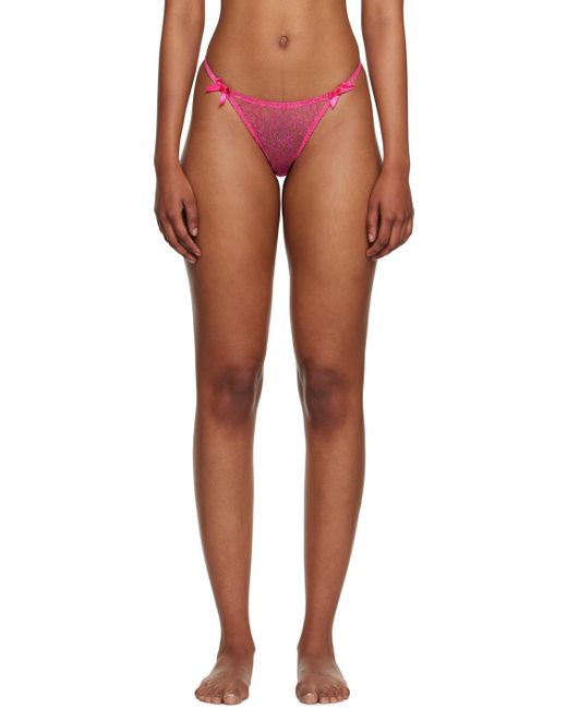Agent Provocateur Multicolor Pink Lorna Thong