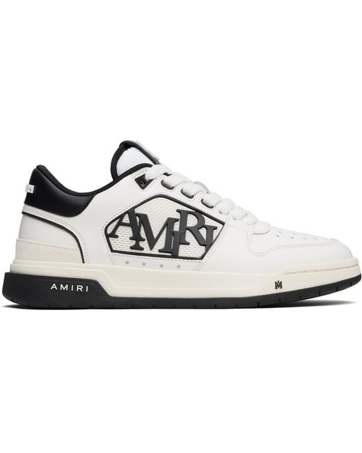 Amiri White Classic Low Sneakers for men