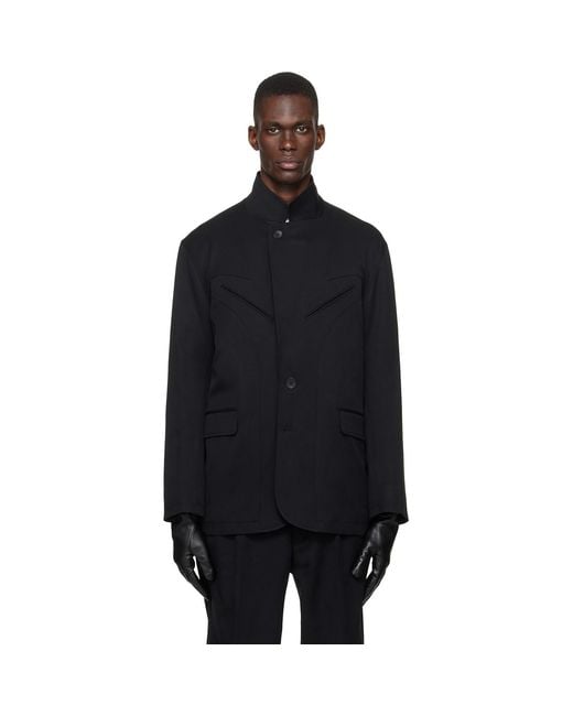 Sir Black Light Wool Blazer for men