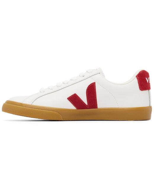 Veja Black Esplar Leather Sneakers