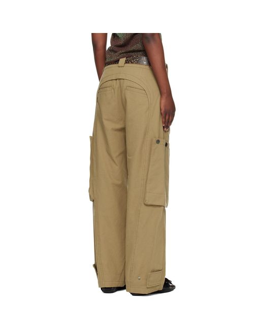 ANDERSSON BELL Natural Utility Cargo Pants