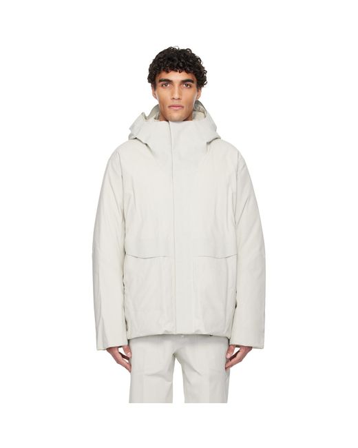Veilance White Sorin Down Jacket for men