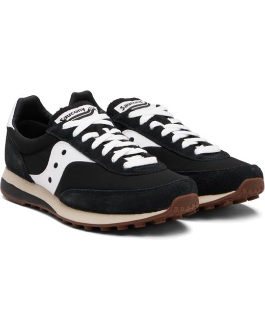 Saucony Black Trainer 80 Sneakers for men