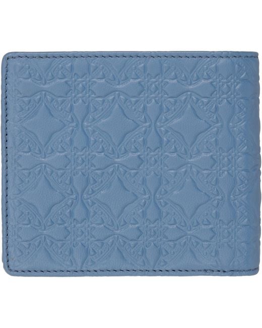 Vivienne Westwood Blue Coin Pocket Wallet for men