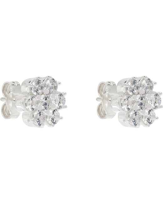 Hatton Labs Metallic Daisy Earrings for men