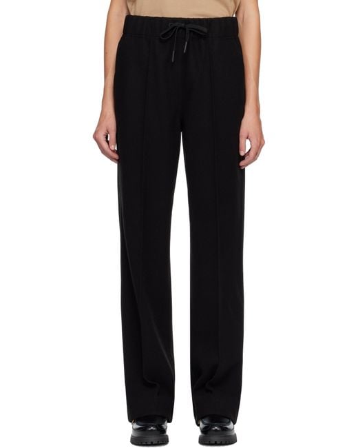 Moncler Black Logo Sweatpants