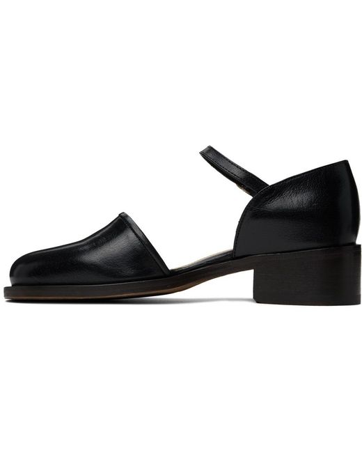 Chaussures charles ix à talon bottier noires Lemaire en coloris Black
