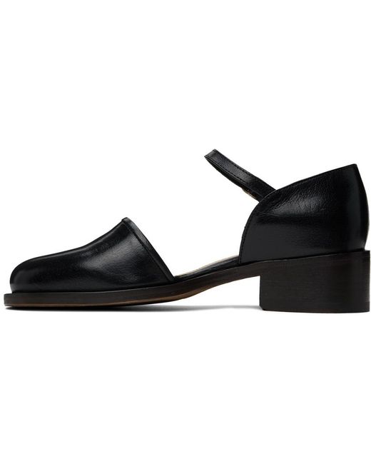 Lemaire Black Mary Jane Heels