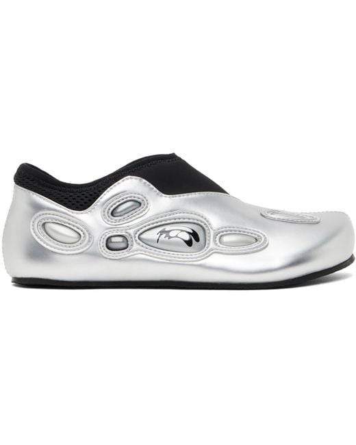 Baskets Alien Barefoot Argentées Rombaut en coloris Black