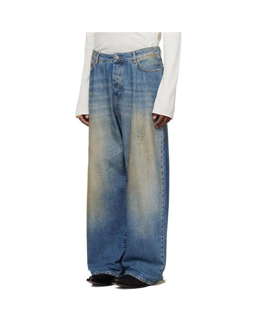 424 Blue 'Big Daddy' Jeans for men