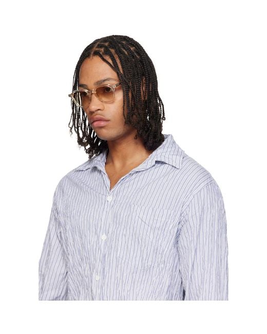 Lunetterie Generale Brown Only Romance Sunglasses for men