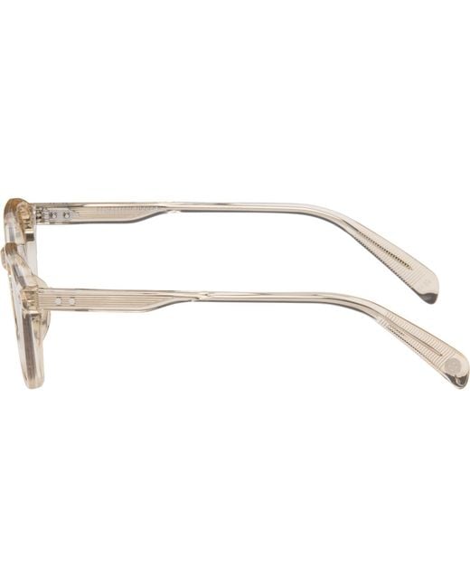 Lunetterie Generale Brown Only Romance Sunglasses for men