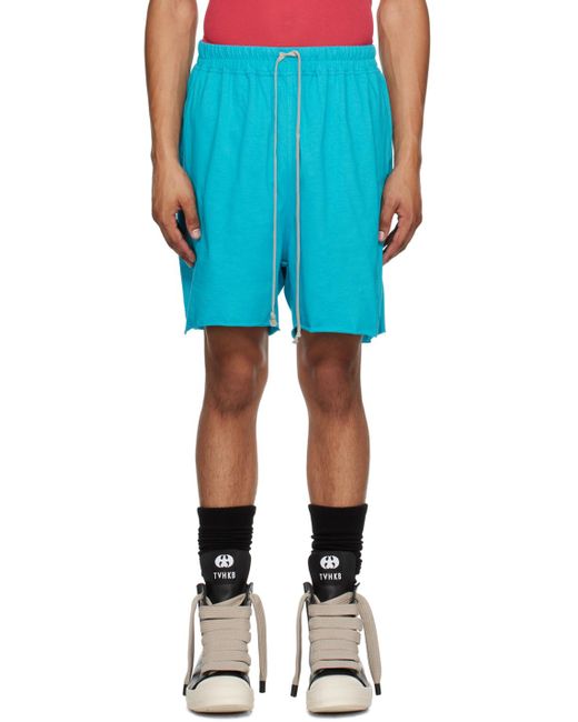 Rick Owens Blue Ssense Exclusive Kembra Pfahler Edition Shorts for men