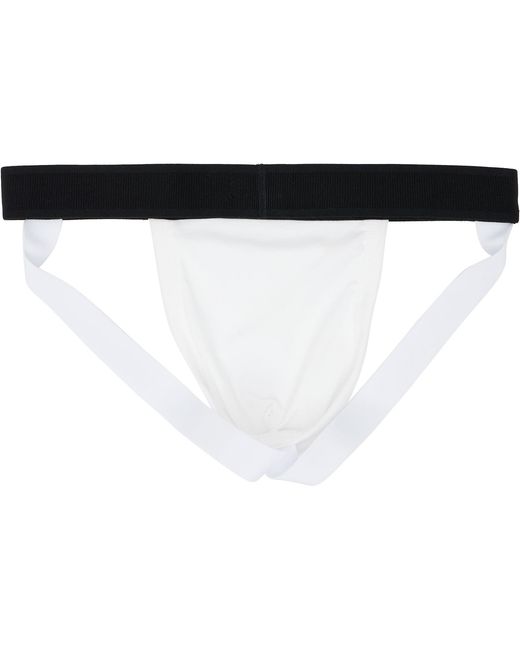 Tom Ford Black Cotton Jock Strap for men