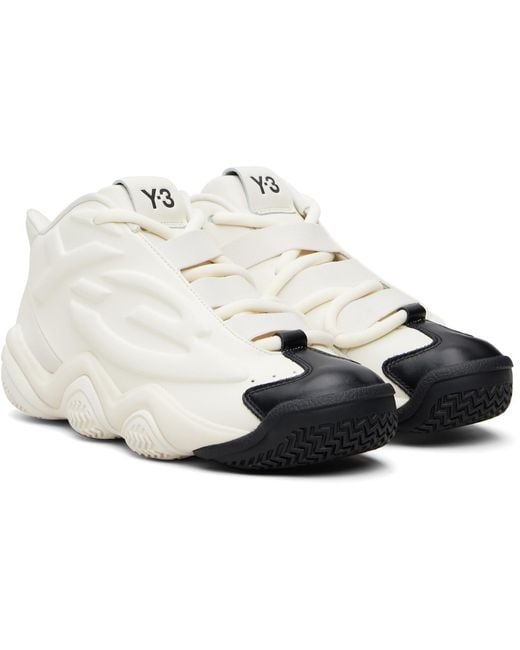 Y-3 Black Off- Megaball Sneakers for men