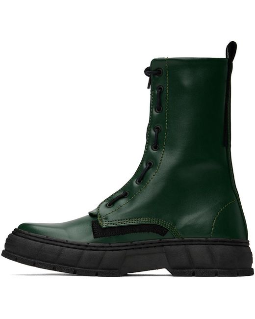 Viron Green Ssense Exclusive 1992z Boots for men