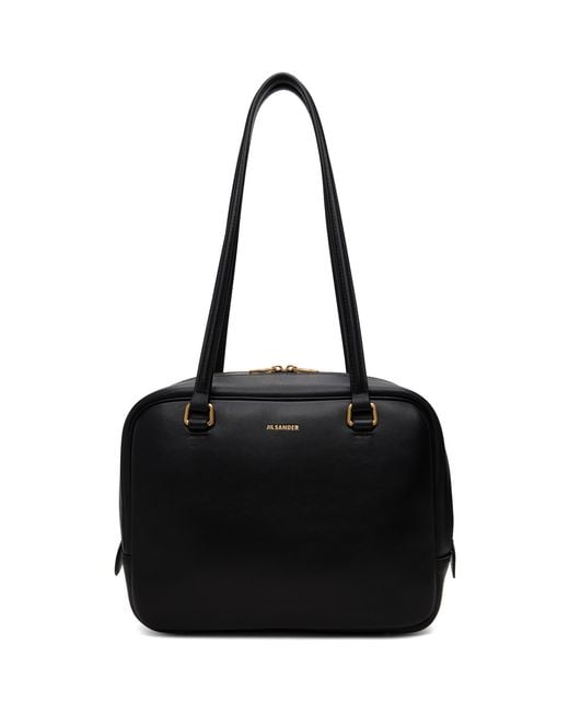 Jil Sander Black Vision Medium Bag