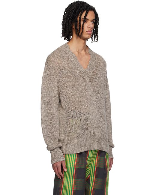 Vivienne Westwood Multicolor Taupe Alex Sweater for men