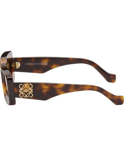 Loewe Brown Rectangular Sunglasses