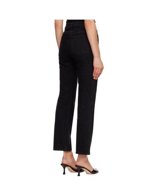 Khaite Black Abigail Jeans