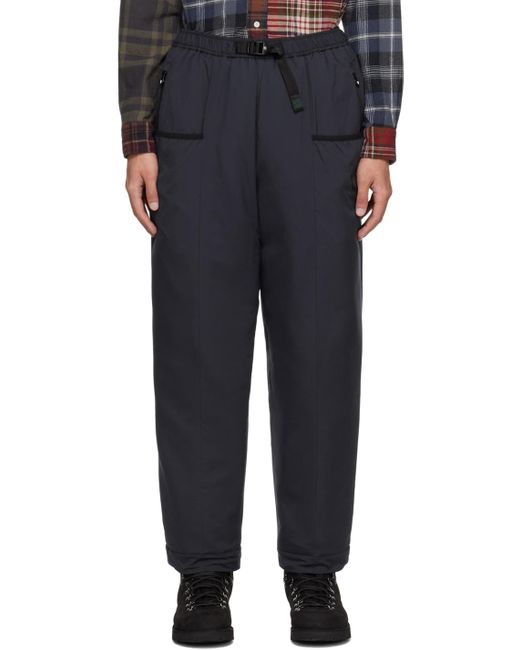 South2 West8 Black Insulator Trousers for men