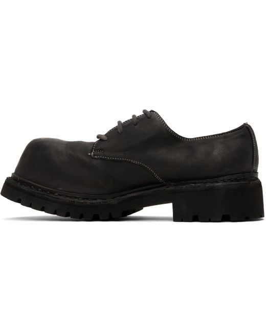 A Diciannoveventitre Black Ssense Exclusive Prisma Derbys for men