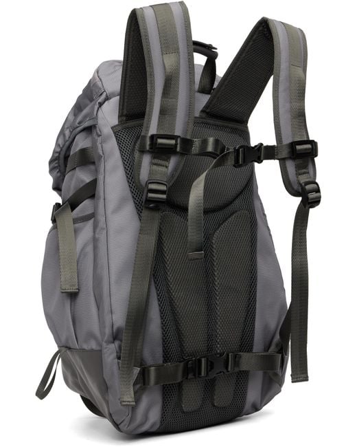 A Bathing Ape Gray Kazuki Kuraishi Edition Pixelate Camo Backpack for men