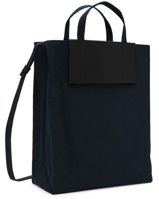 Acne Black Papery Tote for men