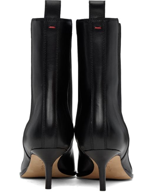 Aeyde Valeria Chelsea Boots in Black | Lyst