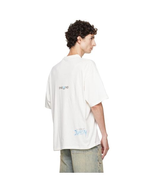 Represent White Enemy T-Shirt for men
