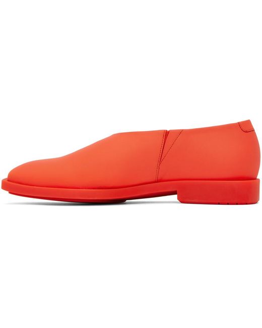 Ecco Red Bianca Saunders Edition maggoty Loafers for men