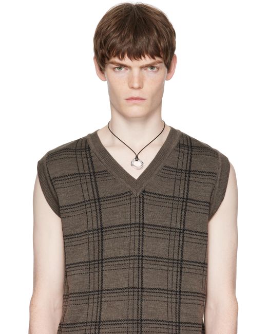 NUMBERING Black #5749 Necklace for men